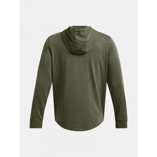  Herren-Sweatshirt UNDER ARMOUR UA RIVAL TERRY LC HD 1370401-390 GRÜN 