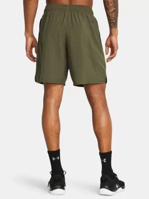 Herrenshorts UNDER ARMOUR UA WOVEN WDMK SHORTS 1383356-390 GRÜN