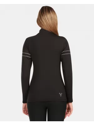 Thermo-T-Shirt für Damen KILPI LEEMA-W ZL0504KI SCHWARZ