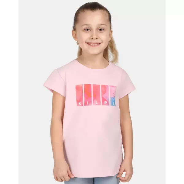  Mädchen-T-Shirt KILPI ALBION-JG ZJ0304KI HELLROSA 