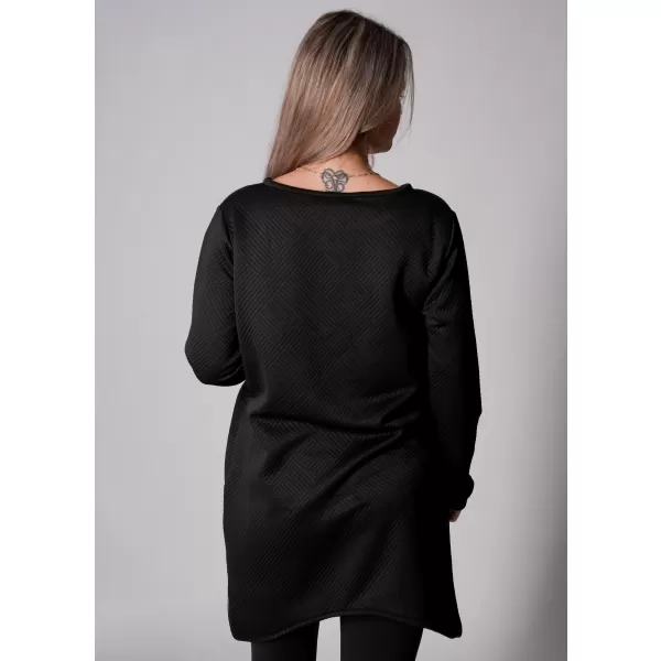  Damen-Sweatshirt KIXMI VELLI SCHWARZ 