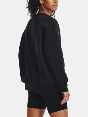 Damen-Sweatshirt UNDER ARMOUR ESSENTIAL FLC OS CREW 1379475-001 SCHWARZ