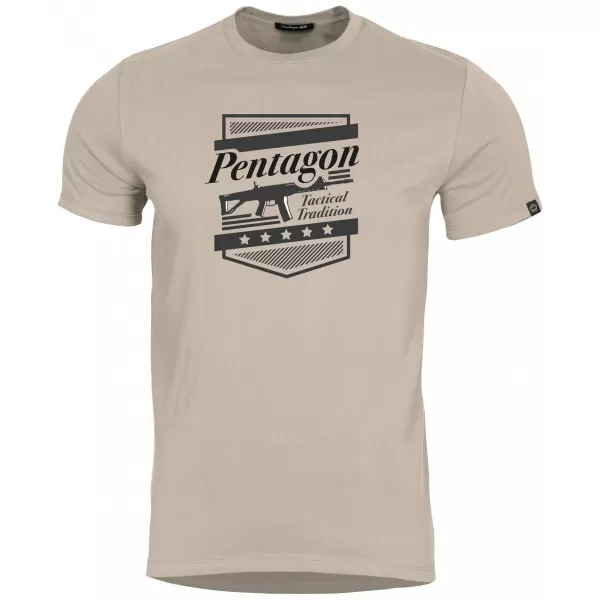  T-Shirt PENTAGON AGERON A.C.R. K09012 KHAKI 