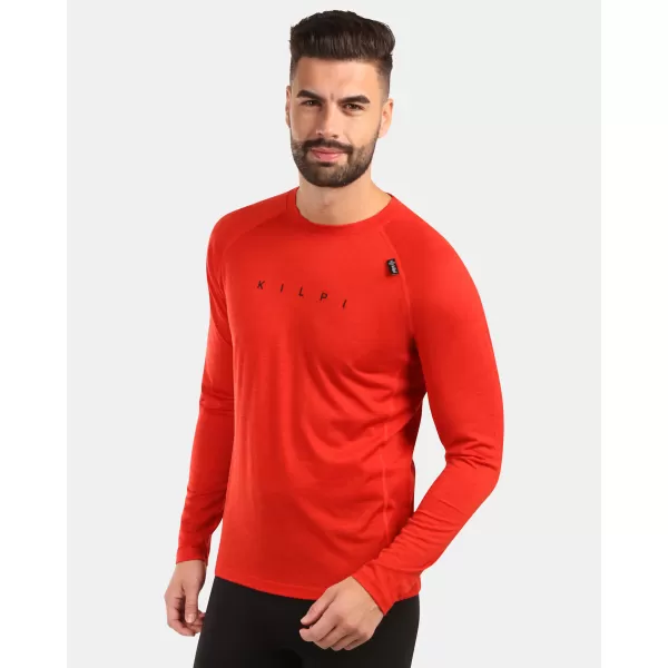  Herren-Thermoshirt KILPI MAVORA TOP-M ZM0502KI ROT 