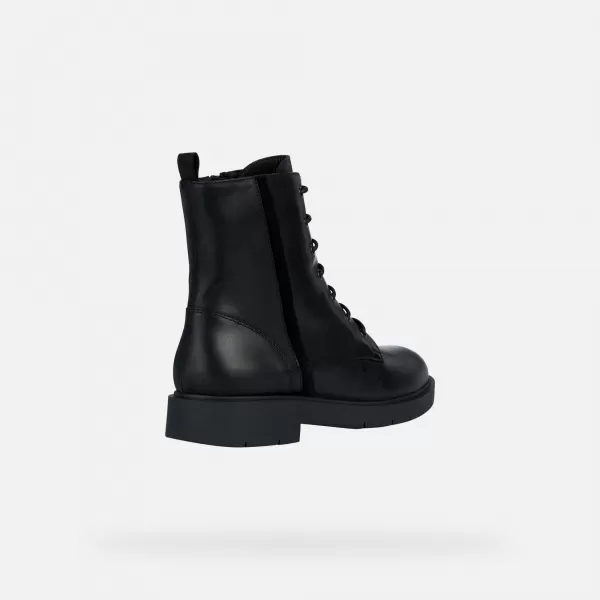  Damen-Stiefeletten GEOX SPHERICA EC1 G004200 SCHWARZ 