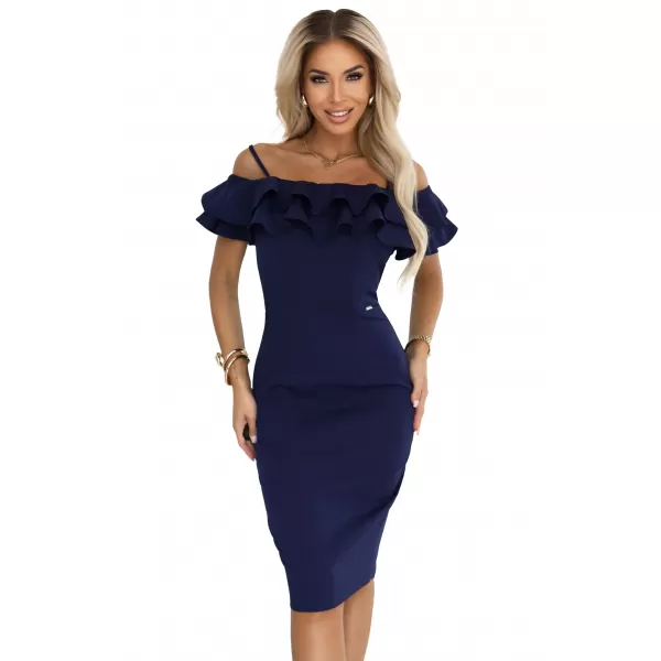  Kleid NUMOCO 599-3 DUNKELBLAU 