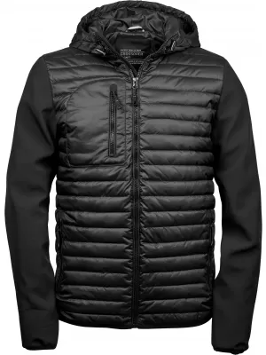 Herrenjacke TEE JAYS | TJ 9628 SCHWARZ/SCHWARZ