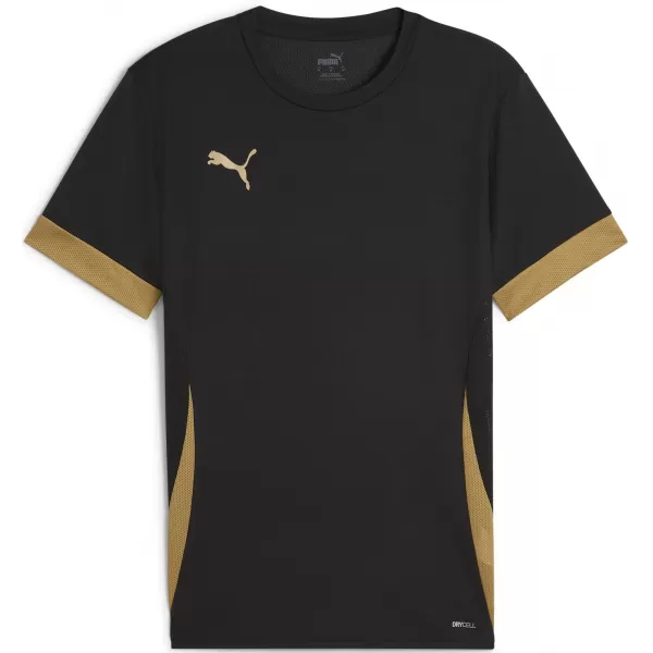  Herren -Trikot PUMA TEAMGOAL MATCHDAY JERSEY 705747_28 PUMA BLACK/GOLD/MATT GOLD 