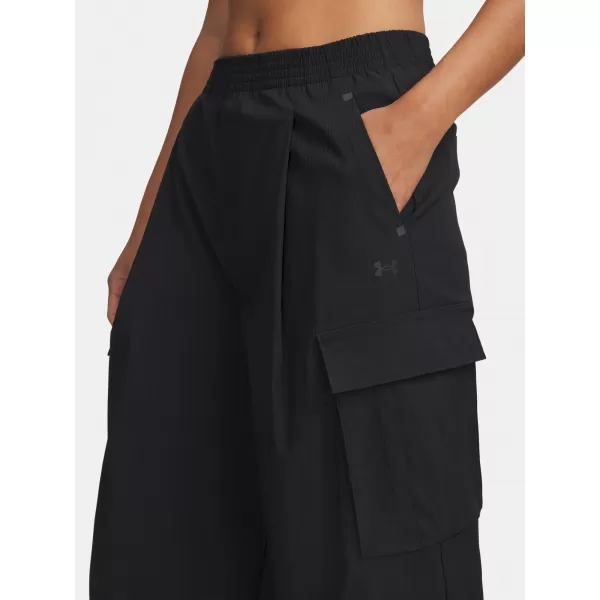  Sporthose für Damen UNDER ARMOUR UA UNSTOPPABLE RSTOP CARGO 6007025-001 SCHWARZ 