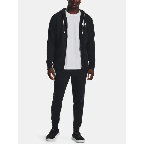  Herren-Jogginghose UNDER ARMOUR UA RIVAL TERRY JOGGER 1380843-001 SCHWARZ 