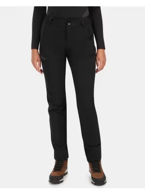 Softshellhose für Damen KILPI LAGO-W ZL0414KI SCHWARZ