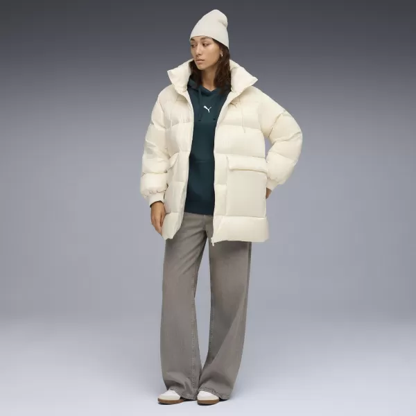  Damenmantel PUMA STYLE HOODED DOWN JACKET 68838987 ALPINER SCHNEE 