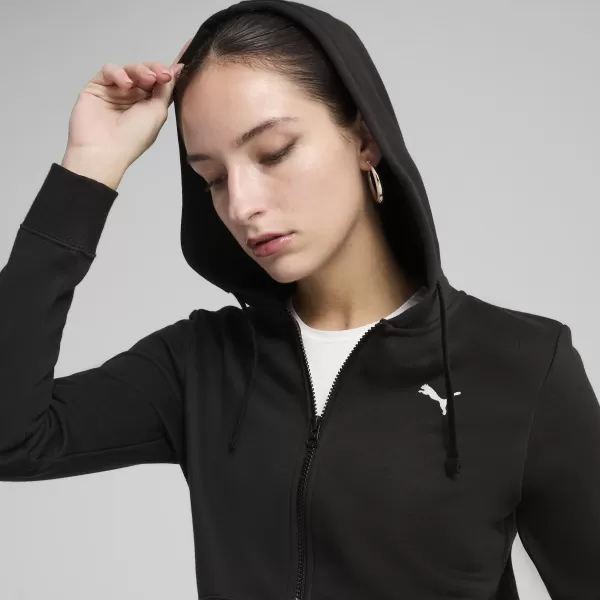  Damenjacke PUMA ESS FULL-ZIP HOODIE FL 68240401 PUMA SCHWARZ 