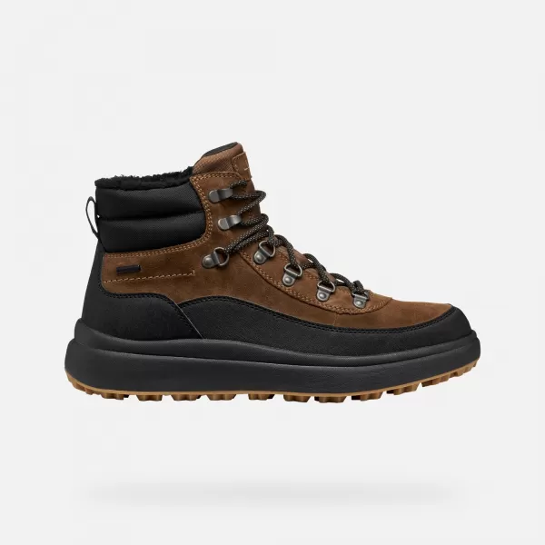  Herrenschuhe GEOX GRANITO + GRIP B A G011188 DUNKELBRAUN 