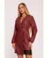 Kleid MOE M871 KASTANIENBRAUN