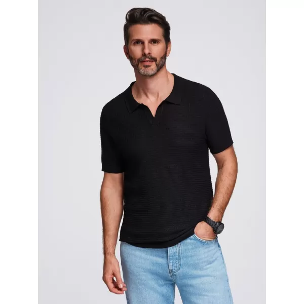  Herren t -Shirt OMBRE OM-POSS-0157 SCHWARZ 