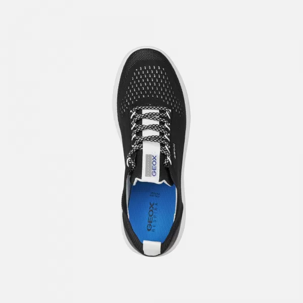  Damen-Sneaker GEOX SPHERICA SCHWARZ 