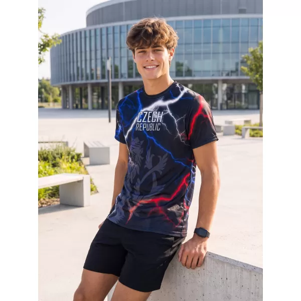  Männer funktionaler T -Shirt Premium ALTISPORT VOJ/ALM118TR01 BLITZ 