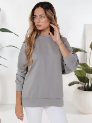 Damen Sweatshirt DSTREET BY1295 DUNKELGRAU