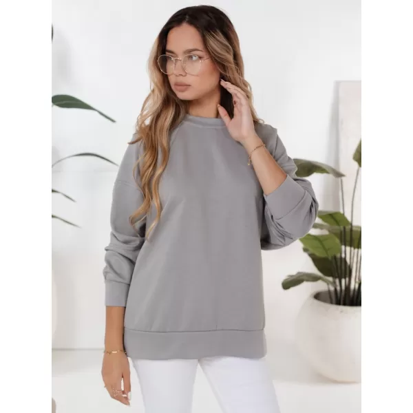  Damen Sweatshirt DSTREET BY1295 DUNKELGRAU 