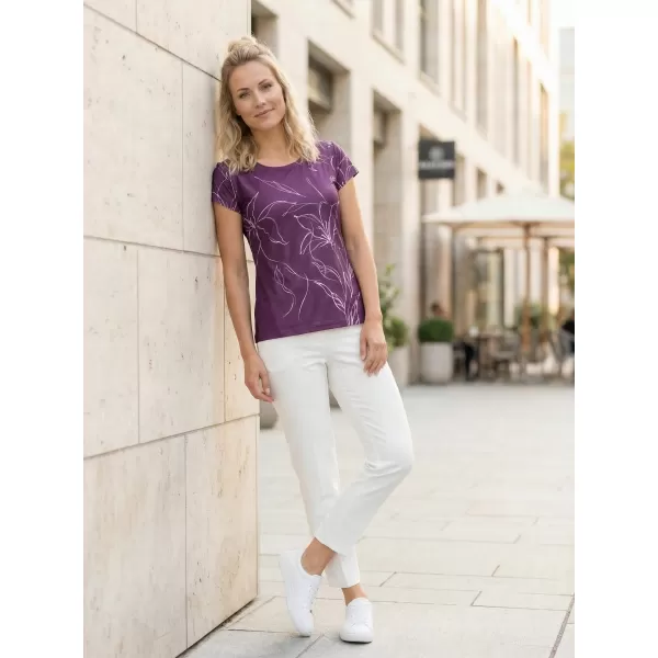  Damen Freizeitshirt Premium ALTISPORT VOJ/ALW100TR06 FUCHSIE 