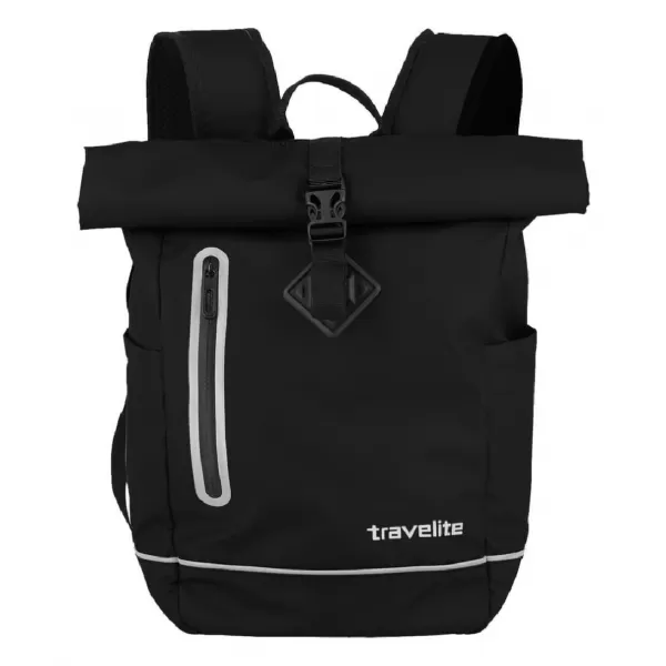  Rucksack TRAVELITE BASICS ROLL-UP PLANE SCHWARZ 
