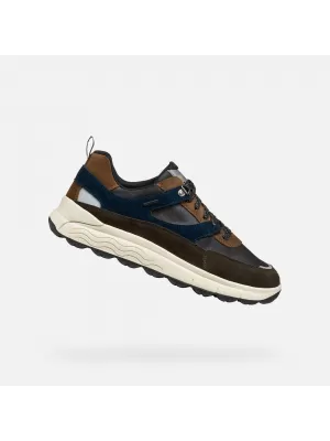 Herren-Sneaker GEOX SPHERICA 4X4 B ABX G011290 DUNKELBRAUN