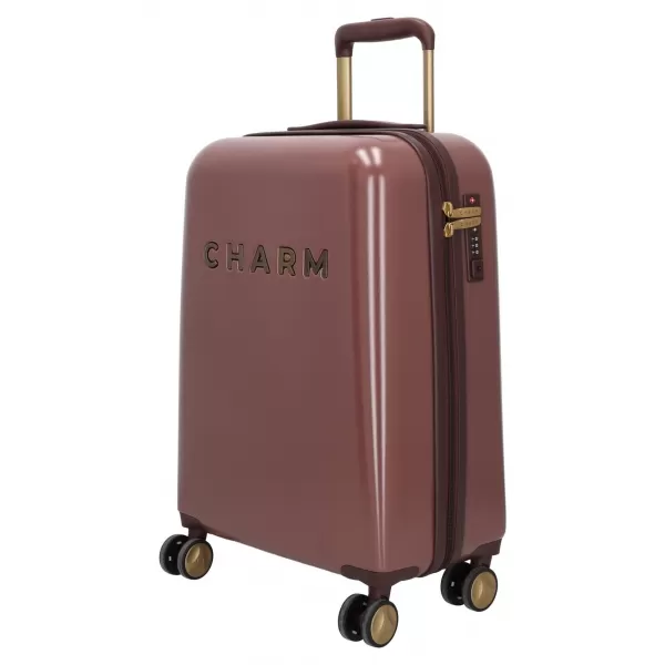  Koffer CHARM LONDON CAPETOWN S BURGUND 