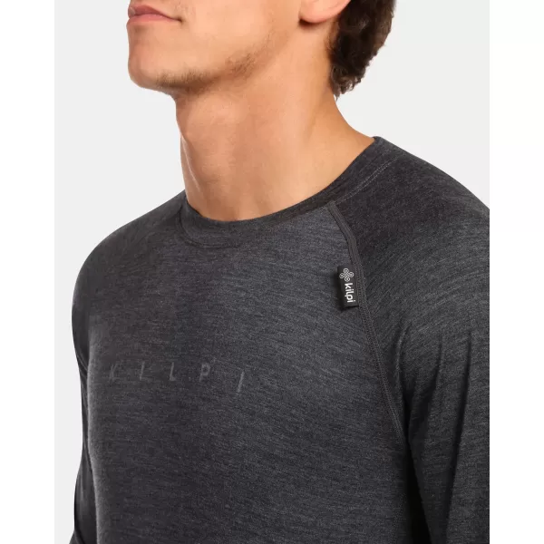  Herren-Thermoshirt KILPI MAVORA TOP-M ZM0502KI SCHWARZ 