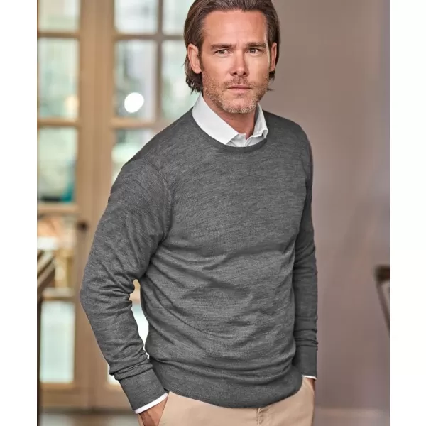  Herrenpullover TEE JAYS | TJ 6000 GRAUE MELANGE 