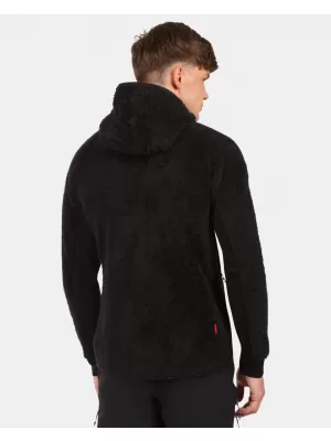 Fleece-Sweatshirt für Herren KILPI NORKA-M ZM0204KI SCHWARZ