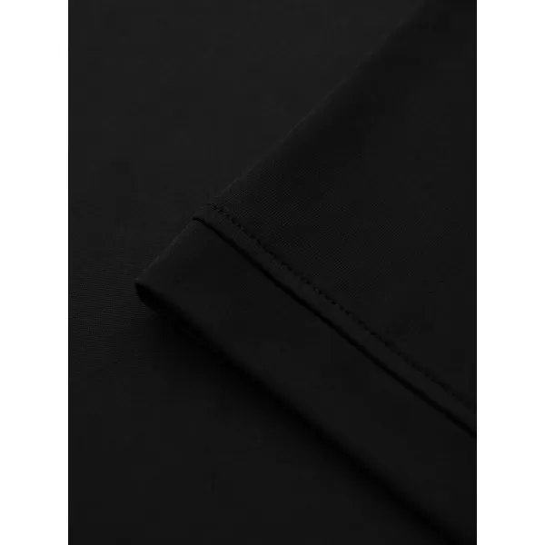  Herren t -Shirt mit einem Kragen OMBRE OM-POSS-0150 SCHWARZ 