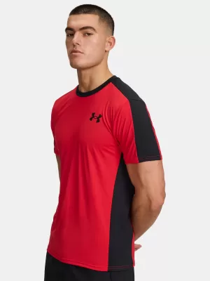 Herren-T-Shirt UNDER ARMOUR UA HG WORDMARK SS 6007758-600 ROT