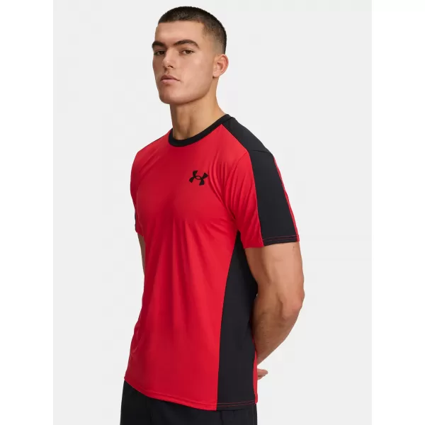  Herren-T-Shirt UNDER ARMOUR UA HG WORDMARK SS 6007758-600 ROT 