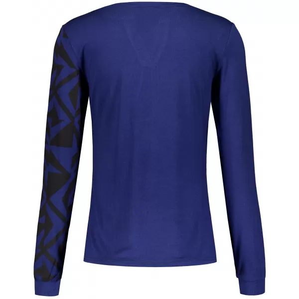  Damen-T-Shirt KIXMI VIVIANE DUNKELBLAU 
