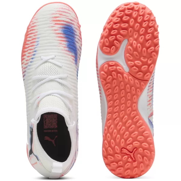  Babyschuhe PUMA FUTURE 8 MATCH TT + MID JR 10861601 WHITE/ WEIß/PUMA SCHWARZ/ROT LEUCHTEND 
