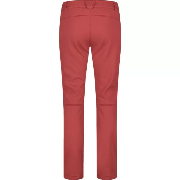  Softshellhose für Damen NORDBLANC SWEEP NBFPL8278 ROT/GRÜN 