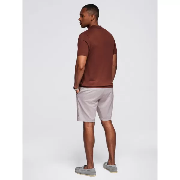  Herren t -Shirt OMBRE OM-POSS-0159 DUNKELBRAUN 