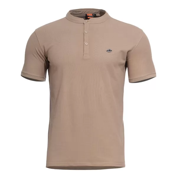  T-Shirt PENTAGON LEVANTES HENLEY T-SHIRT K09025 HELLBRAUN 