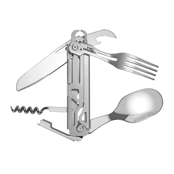  Besteck PENTAGON THOR CAMPING UTENSILS D19010 SILBER 