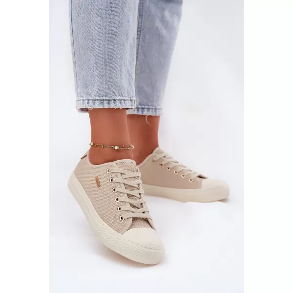  Damen-Sneaker BIG STAR RR274767 BEIGE Big Star Shoes 
