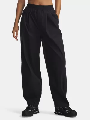 Sporthose für Damen UNDER ARMOUR UA UNSTOPPABLE WVN PLEAT PT 6007027-001 SCHWARZ