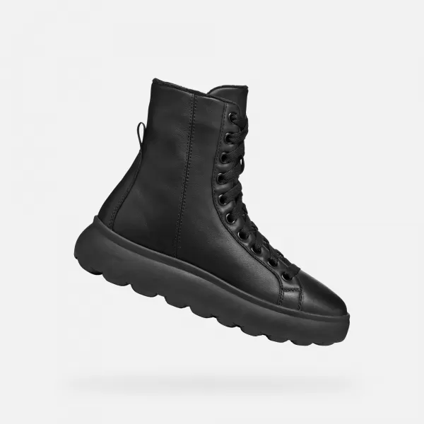  Damenschuhe GEOX SPHERICA EC4.1 G004210 SCHWARZ 
