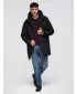 Jacke OMBRE OM-JAFL-0109 SCHWARZ
