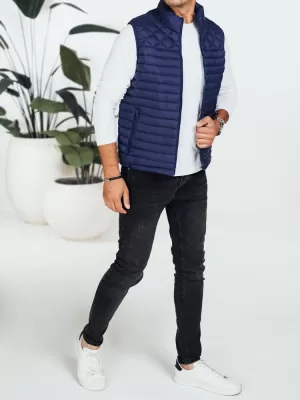 Weste DSTREET TX5077 DUNKELBLAU