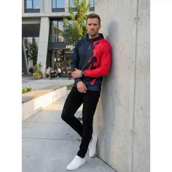  Funktionaler Sweatshirt -Premium von Männern ALTISPORT VOJ/ALM112MI01 SCHWARZ 
