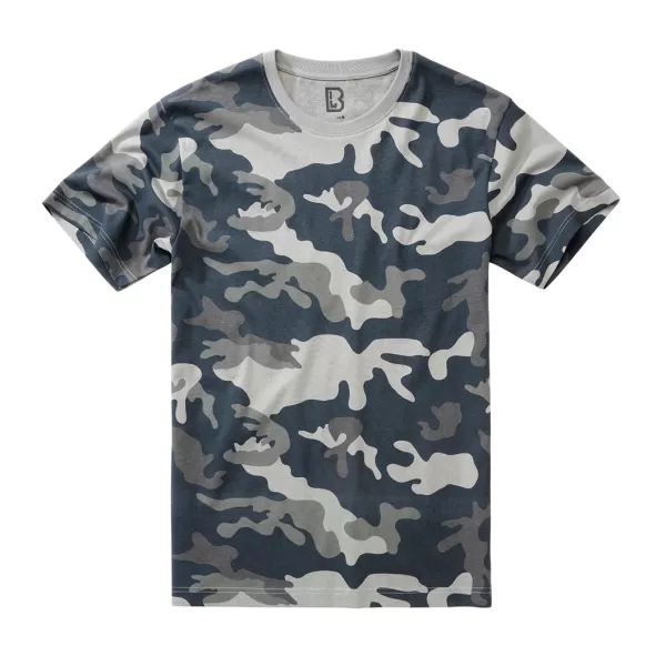  Herren-T-Shirt BRANDIT 4200 GRAUES TARNMUSTER 