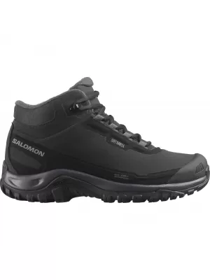 Damenschuhe SALOMON SHELTER WATERPROOF W SCHWARZ/NINE IRON/EXCALIBUR