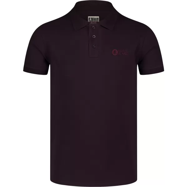  Herren t -Shirt mit einem Kragen NORDBLANC ETERNITY NBSMT8166 BRAUN 