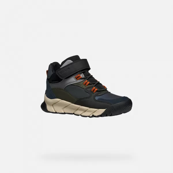  Stiefeletten für Jungen GEOX FLEXYPER PRO BOY B J56NBA0ME22C0033 DUNKELBLAU 